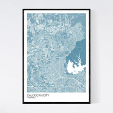 Load image into Gallery viewer, Caloocan City City Map Print