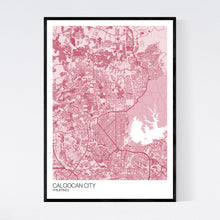 Load image into Gallery viewer, Caloocan City City Map Print