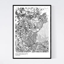 Load image into Gallery viewer, Caloocan City City Map Print