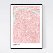 Load image into Gallery viewer, Camberwell Neighbourhood Map Print