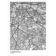 Load image into Gallery viewer, Map of Camberwell, London