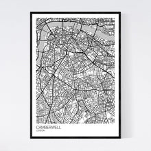 Load image into Gallery viewer, Map of Camberwell, London