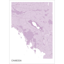 Load image into Gallery viewer, Map of Cambodia, 