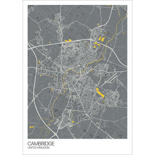 Load image into Gallery viewer, Map of Cambridge, United Kingdom