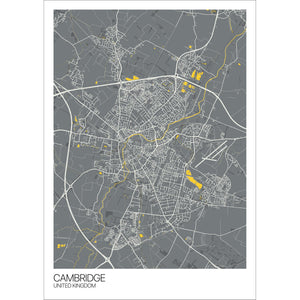 Map of Cambridge, United Kingdom