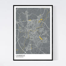 Load image into Gallery viewer, Map of Cambridge, United Kingdom
