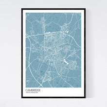 Load image into Gallery viewer, Cambridge City Map Print