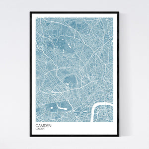 Camden Neighbourhood Map Print
