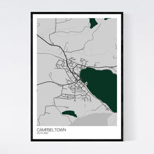 Load image into Gallery viewer, Campbeltown Town Map Print