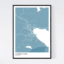 Load image into Gallery viewer, Campbeltown Town Map Print
