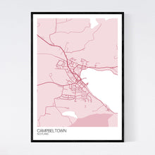 Load image into Gallery viewer, Campbeltown Town Map Print
