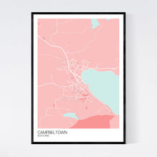 Load image into Gallery viewer, Campbeltown Town Map Print