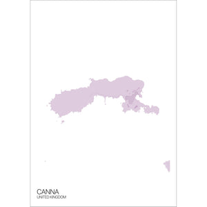 Map of Canna, United Kingdom