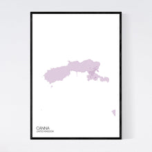 Load image into Gallery viewer, Map of Canna, United Kingdom