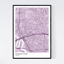 Load image into Gallery viewer, Canning Town Neighbourhood Map Print