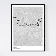 Load image into Gallery viewer, Carlisle City Map Print