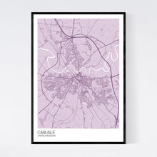 Load image into Gallery viewer, Carlisle City Map Print