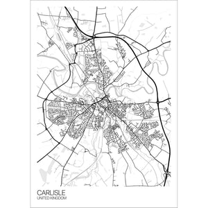 Map of Carlisle, United Kingdom