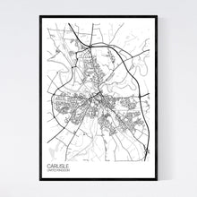 Load image into Gallery viewer, Map of Carlisle, United Kingdom
