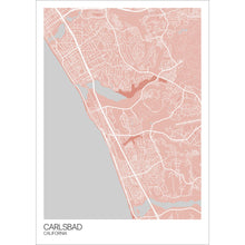 Load image into Gallery viewer, Map of Carlsbad, California