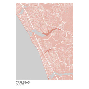 Map of Carlsbad, California