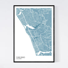 Load image into Gallery viewer, Carlsbad City Map Print
