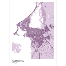 Load image into Gallery viewer, Map of Cartagena, Colombia