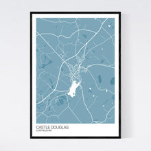 Load image into Gallery viewer, Castle Douglas Town Map Print