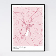 Load image into Gallery viewer, Castle Douglas Town Map Print