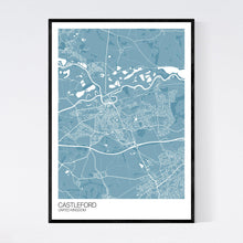 Load image into Gallery viewer, Map of Castleford, United Kingdom