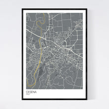 Load image into Gallery viewer, Cesena City Map Print