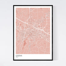 Load image into Gallery viewer, Cesena City Map Print