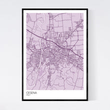 Load image into Gallery viewer, Cesena City Map Print