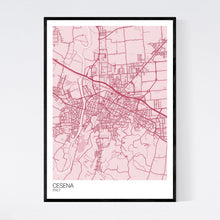 Load image into Gallery viewer, Cesena City Map Print