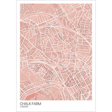 Load image into Gallery viewer, Map of Chalk Farm, London