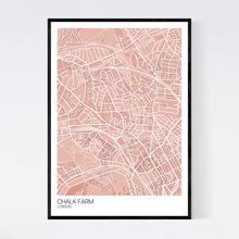 Load image into Gallery viewer, Map of Chalk Farm, London