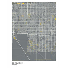 Load image into Gallery viewer, Map of Chandler, Arizona