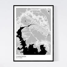 Load image into Gallery viewer, Changwon City Map Print