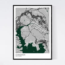 Load image into Gallery viewer, Changwon City Map Print