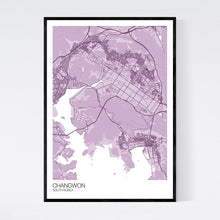 Load image into Gallery viewer, Changwon City Map Print