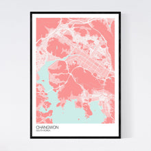 Load image into Gallery viewer, Changwon City Map Print