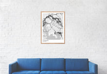 Load image into Gallery viewer, Map of Changwon, South Korea