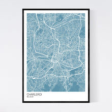 Load image into Gallery viewer, Charleroi City Map Print