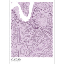 Load image into Gallery viewer, Map of Chatham, United Kingdom