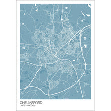 Load image into Gallery viewer, Map of Chelmsford, United Kingdom