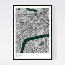 Load image into Gallery viewer, Chelsea Neighbourhood Map Print
