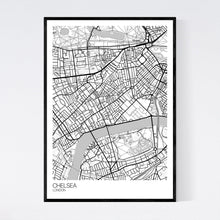 Load image into Gallery viewer, Chelsea Neighbourhood Map Print