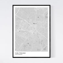 Load image into Gallery viewer, Cheltenham City Map Print