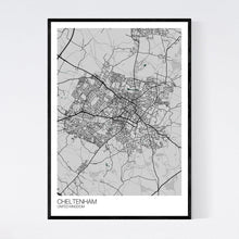 Load image into Gallery viewer, Cheltenham City Map Print