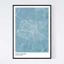 Load image into Gallery viewer, Cheltenham City Map Print